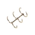thumbnail image 1 of 5 Pcs 3 Holes Metal Loose Leaf Binder Rings 20mm, 1 of 3