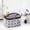 Silver #4, variant on Makeup Bag Travel Toiletry Organizer | Holds Cosmetics, Skincare, and Accessories | Portable Storage Pouch for Home, Bathroom, or Travel | Wash Bag for Toiletries and Personal Items
