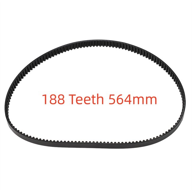 160-191 Teeth 480-573MM Multiple Sizes Bread Maker Belt Kitchen Replace Repair Parts Replacement Rubber