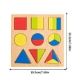 thumbnail image 2 of Mlkoz Office Tools Clearance, Number Puzzle Building Blocks Early Childhood Alphabet Shape Puzzle For Boys And Girls Intelligence Development Learning Tool, Men Gifts, 2 of 5