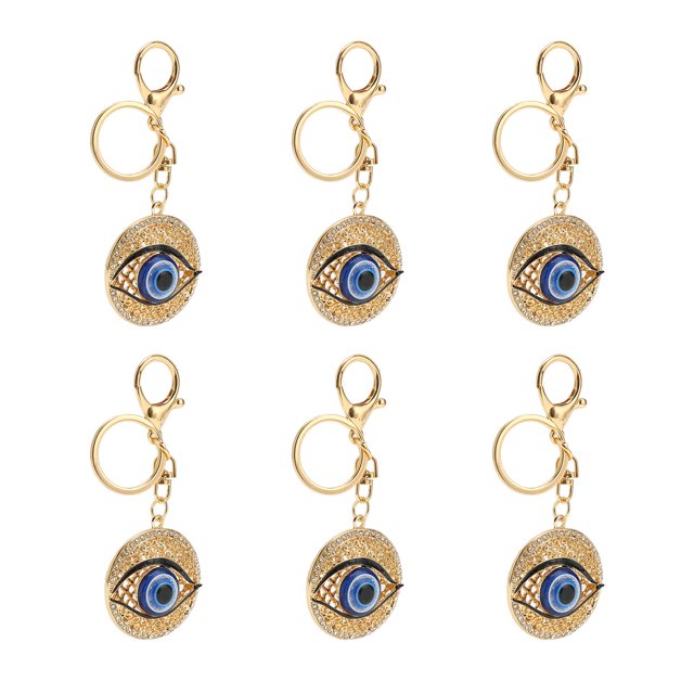 Decorative Key Chain, Multi Functional Portable Ornament Exquisite Eye Keychain Metal For Car Rearview Mirror For Hangbag