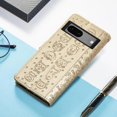 thumbnail image 4 of Flip Case for FOXDOCK Google Pixel 7 ,Catand Dog Embossed PU Leather Flip Cover with Card Slots,Stand, 4 of 6