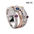 thumbnail image 4 of Dalazy Classy And Colorfast Jewelry For Nobility And Y2K Enthusiasts Not Easily Deform Fluent Lined All Ocassion Suitable Glod 10 1Set, 4 of 6