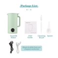 thumbnail image 2 of CHUANK Multifunction Soymilk Maker 350mL Juicer Soy Milk Machine with Stainless Steel and Blade Multi Cooker Mixer for Rice Cereal Boiling Water Baby Food, 2 of 7