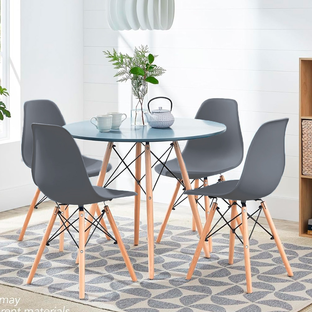 Heavenly Collection Clear Dining Table 32"