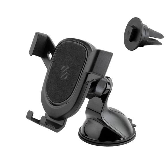 Scosche GHVWD-SP Gravity Drop Kit de montage réglable 3 en 1 pour fenêtre, tableau de bord et ventilation