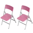 thumbnail image 1 of Miangastore 2 Pcs Chaise Pliante Mini Poupées Chaise Pliante Mini Maison Chaise Pliante Mobilier Miniature, 1 of 8