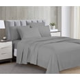 thumbnail image 1 of Swift Home Luxury 6-Piece Sheet Set with Extra Pillow Case, Double, Alloy, 1 of 7