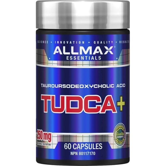 Allmax TUDCA+ 60 Ct - Tauroursodexoycholic - Détox du Foie et Santé Intestinale