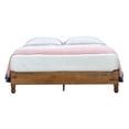thumbnail image 4 of MUSEHOMEINC 12 Inch Easy Assembly Solid Pine Wood Platform Bed Frame, King, 4 of 8