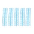 thumbnail image 3 of Peigne de Liaison, 10 Pcs Outil de Liaison en Papier PP Réutilisable Résistant à l'Usure pour Bureau Transparent Bleu, 3 of 8