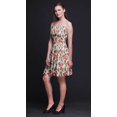 thumbnail image 3 of Bimba Robe de Cocktail Florale pour Femme, Smockée, au-Dessus du Genou, Fluide, d'Été, Robe Soleil - Xxx-Grand, 3 of 5