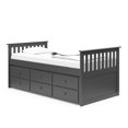 thumbnail image 2 of Storkcraft Marco Island Twin Captain’s Bed, 2 of 9