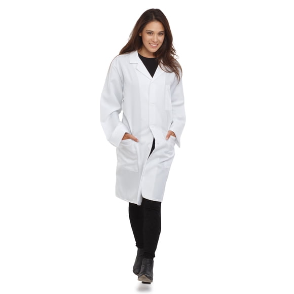 Dress Up America Lab Coat - Doctors White Lab Coat Costume for Adults - 3/4 Length Lightweight Lab Coats for Women and Men