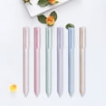 thumbnail image 4 of Clearance!Yuehao Colored Gel Pens For Note Taking 6Pcs Gel Pens Colored Ink & No Smear Retractable Cute Pen Point 0.5Mm For Journaling Aesthetic Gel Ink Pen Smooth Writing1Ml, 1X Click Pen Box, 4 of 5