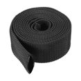 thumbnail image 1 of Unique Bargains 1.4' ID 6.5FT Nylon Protective Hose Sleeve, Cable Cover Sheath Protection, Black, 1 of 4