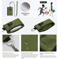 thumbnail image 4 of EGNMCR New Multifunctional Card Key Chain Brush Mini Wallet Small Card Can Be Hung Around The Neck Polyester Ca rd Holder, 4 of 6