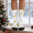thumbnail image 3 of Crew Socks for Men Cute Banana Print Novelty Soft Lightweight One Size, 3 of 3
