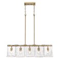 thumbnail image 1 of Golden Lighting - Serenity - 5 Light Linear Pendant-10.38 Inches Tall and 37.88, 1 of 5