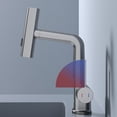 thumbnail image 4 of Langgg Premium Water Tap LED Temperature Display And 360° Rotation Liftable And 360° Rotation Shower Faucet Black, 4 of 6