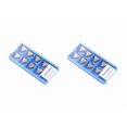 thumbnail image 1 of Accusize 20pcs TPG32 TiN Coated Carbide "T" Shaped Inserts, 2127-1029x20, 1 of 10