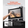 thumbnail image 4 of VEVOR 66L Commercial Countertop Oven 2800W Electric Toaster Oven Stainless Steel, 4 of 9