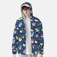 thumbnail image 2 of Vsdgher Chandails à Capuchon Colorés à Imprimé de Requin pour Adultes, Maillot Dermoprotecteur pour Hommes Femmes, Chandails de Pêche à Manches Longues avec Protection Solaire pour Course Athlétique Natation-Xx-Grand, 2 of 7
