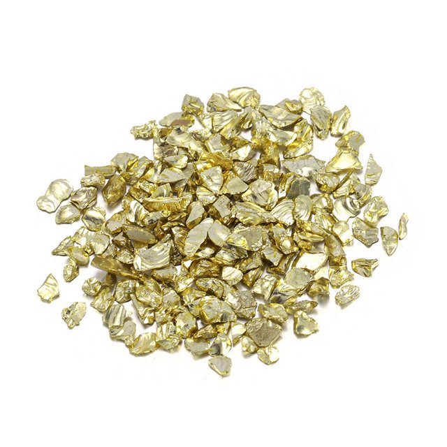 2 Bag Crushed Stone Filler Beautiful Wear Resistant Coloured Glaze Mini Chips Decorative Rocks for Home
