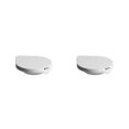 thumbnail image 2 of bedienty Ashtray Under Table 360 Degree Rotatable Ashes Holder Car Kitchen Container Case Desk Bottom Ash Tray with Lid White 2Set, 2 of 6