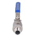 thumbnail image 1 of Ball Valve, 1000 WOG 1/2in 304 Stainless Steel Male Thread Ball Valve  For Water Pump, 1 of 8