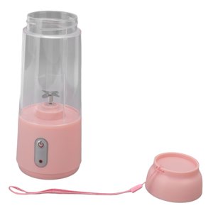 Mélangeur Portable Risegun, Blender pour Shakes et Smoothies 300ML USB Mélangeur sans fil de recharge avec lame en acier inoxydable pour le voyage, gymnastique, bureau (noir)