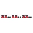 thumbnail image 3 of Decodeary Skateboard Rebuild Kit Bushings Washers for Pivot Cups for 2 Trucks 3.25in Red 5 Inch 3Set, 3 of 6
