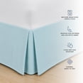 thumbnail image 4 of Swift Home Premium Bed Skirt 14-Inch Tailored Drop, 1 Pack, Twin, 4 of 5