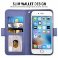 thumbnail image 2 of Étui pour Iphone 6 Plus 6s Plus, Étui Mince en Cuir de Qualité Supérieure pour Téléphone Mobile avec Porte-Cartes, Support, Étui à Rabat Compatible avec Iphone 6 Plus 6s Plus - Bleu, 2 of 7