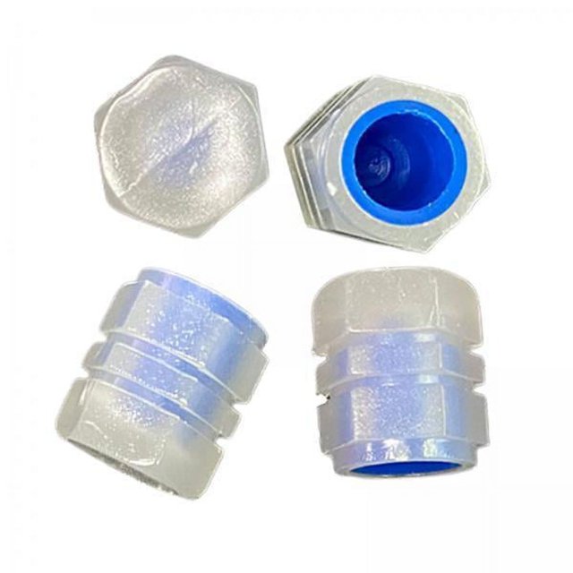 Almencla 3-6pack 4 Pieces Dust Caps Fluorescent Leakproof Tire Valve Stem Caps for Bike 4 Pcs