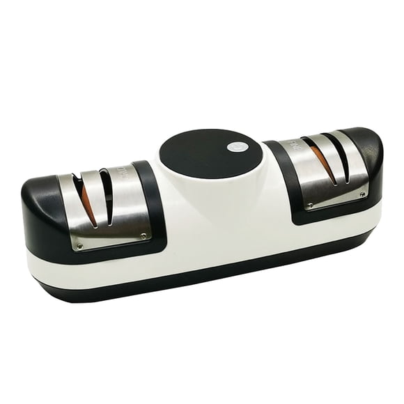 Aiguiseur de Couteaux Électrique, Aiguiseur de Couteaux Électrique 5-en-1 avec 3 Réglages de Vitesse, Aiguiseur de Couteaux Rechargeable à Diamants avec Écran pour Aiguiseur de Couteaux Brut et Fin