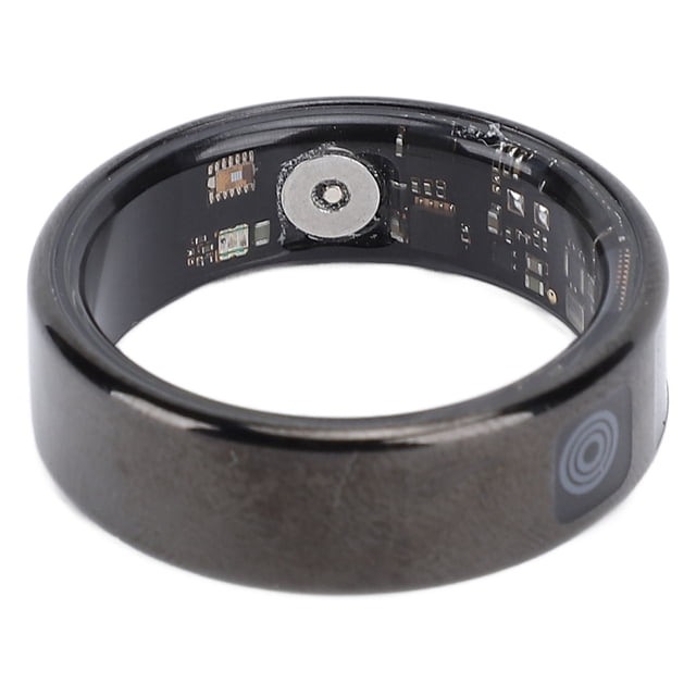 Smart Smart Ring with Screen Various Sports Modes IP68 Water Proof Stainless Steel Smart Fitness Tracker Ring
