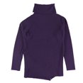 thumbnail image 2 of bar III Womens Zipper Tunic Sweater, Purple, X-Large, 2 of 2