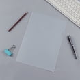 thumbnail image 2 of Clearance Sale File Folders 6.3x8.9IN Plastic Folders, Frosted Routine Document Folders File Folders US Letter A4 Size FileTransparent Folders, Schools Business Office Folders for Document, 2 of 7