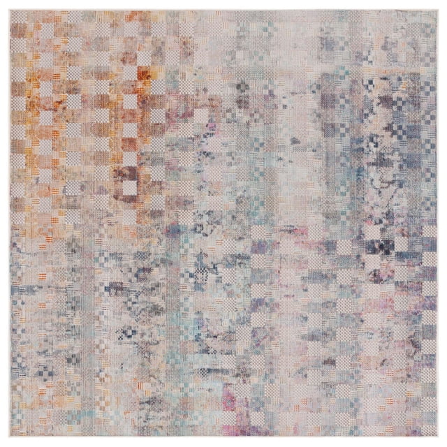 SAFAVIEH Rainbow Jamel Tapis Abstrait Intérieur/Extérieur