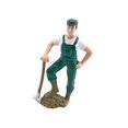 thumbnail image 2 of lionlar Modèle de Personnage de Ferme Simulation Jeu de Rôle Figurine Fournitures de Fête Miniature Fermier Homme Fermier, 2 of 9