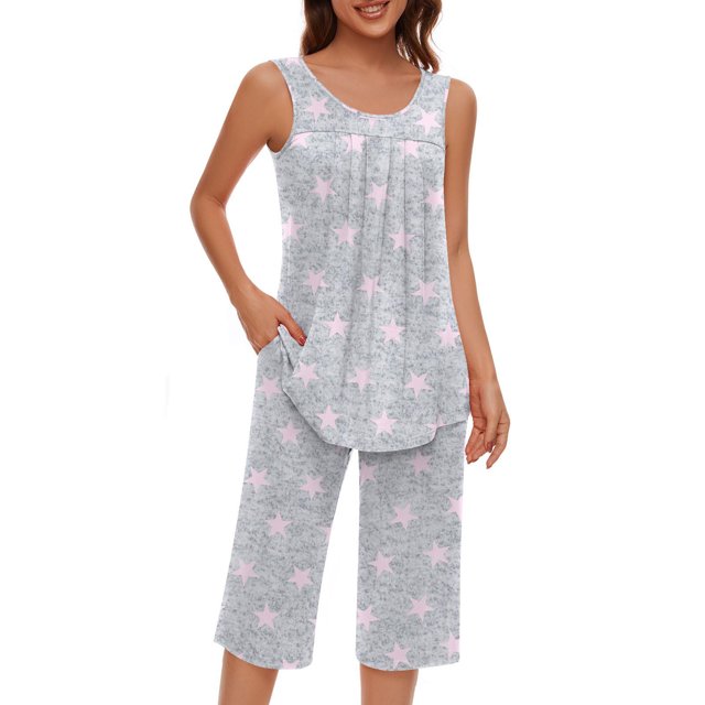 Baikeli Deals of The Day Today only Two Piece Outfits for Women Plus Size Suits Striped Tops Drawstring Waist Pants Jogger Sets with Pockets 2 Piece Sets for Women