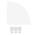 thumbnail image 3 of simhoa Hanging Corner Shelf Wall Book Storage Rack Wall Mounted Corner Floating Shelves 15cm, 3 of 8