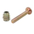 thumbnail image 4 of Unique Bargains 10pcs Furniture Connecting Fitting M6x40mm Hex Socket Drive Bolt w Insert Nut, 4 of 4