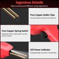 thumbnail image 2 of Yeacher 2022 New Version 70W Portable Mini Hot Stapler,Plastic Welding Machine Car Bumper Repair Kit, 2 of 8