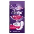 thumbnail image 3 of Always Xtra Protection 3 en 1 Protège-Dessous Quotidiens pour Femmes, Extra Long, Parfumés 36 Unités, 3 of 12