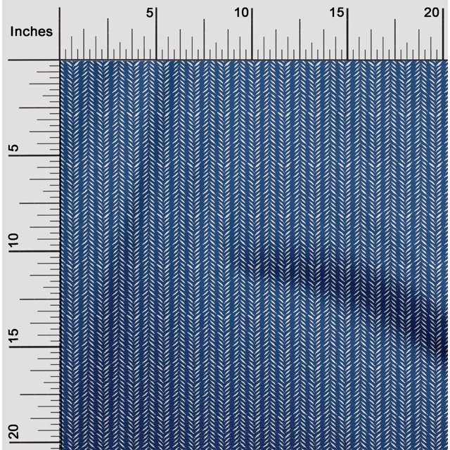 oneOone Cotton Poplin Fabric Leaves Block Decor Fabric Printed BTY 42 Inch Wide