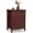 Espresso, variant on Giantex Wooden End Table w/Shelf, 2-Tier Storage Bedside Sofa Table w/Solid Structure, Coffee Table Nightstand