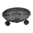 thumbnail image 1 of tamizeot Soucoupe pour Plante Support Roulant pour Plante avec Roues Polyvalentes pour Intérieur Extérieur 40cm Noir 30cm, 1 of 6
