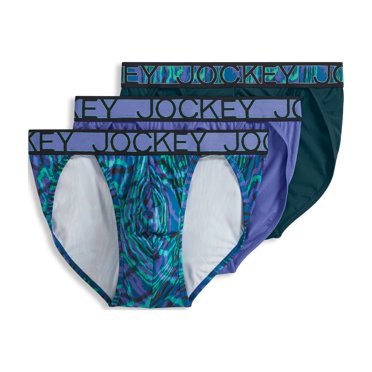 Jockey String Bikini Extensible en Microfibre pour Hommes - Lot de 3